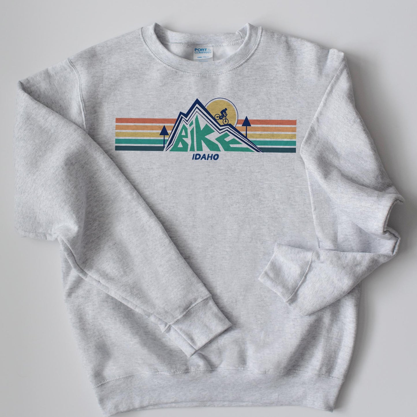 Retro Bike Idaho Sweatshirts
