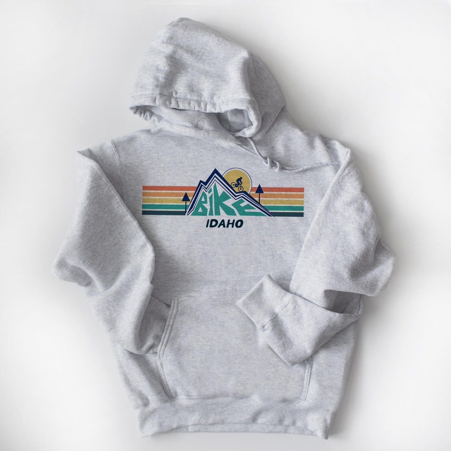 Retro Bike Idaho Sweatshirts