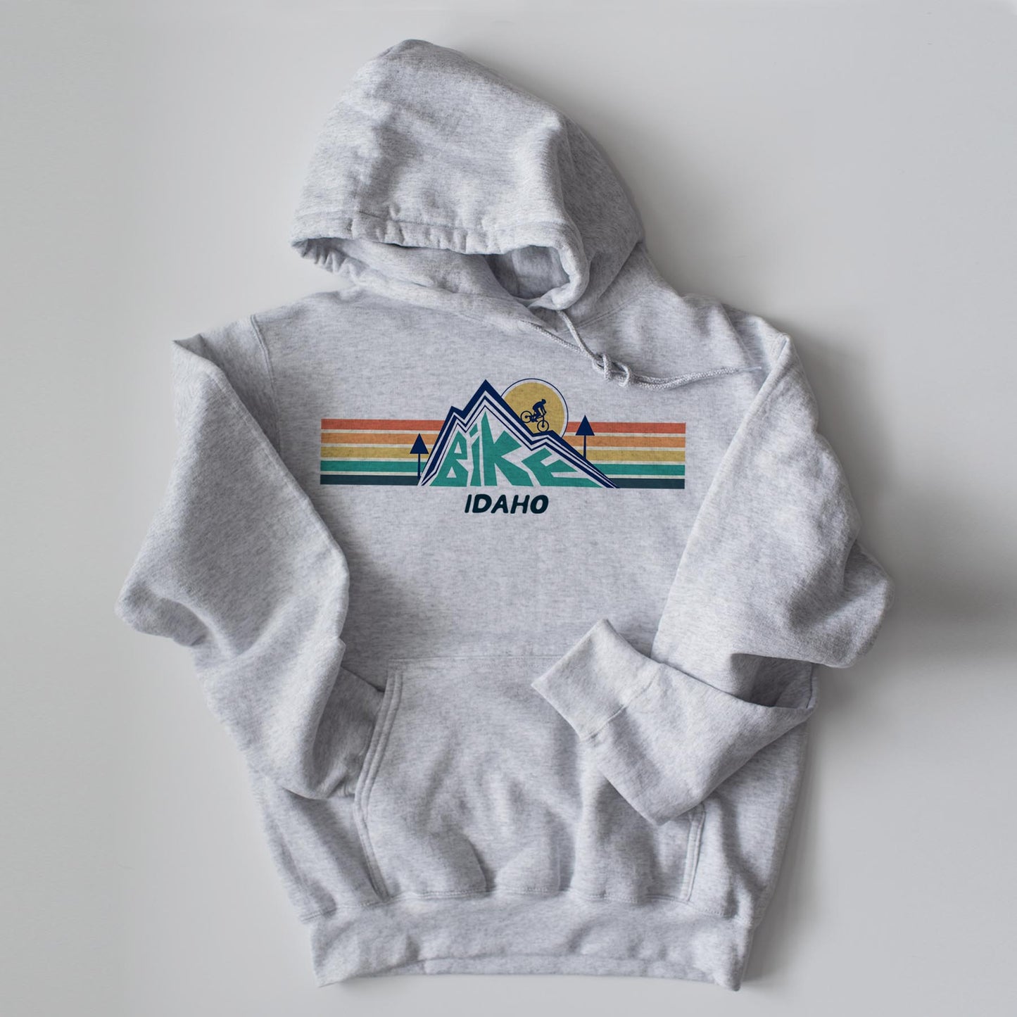 Retro Bike Idaho Sweatshirts
