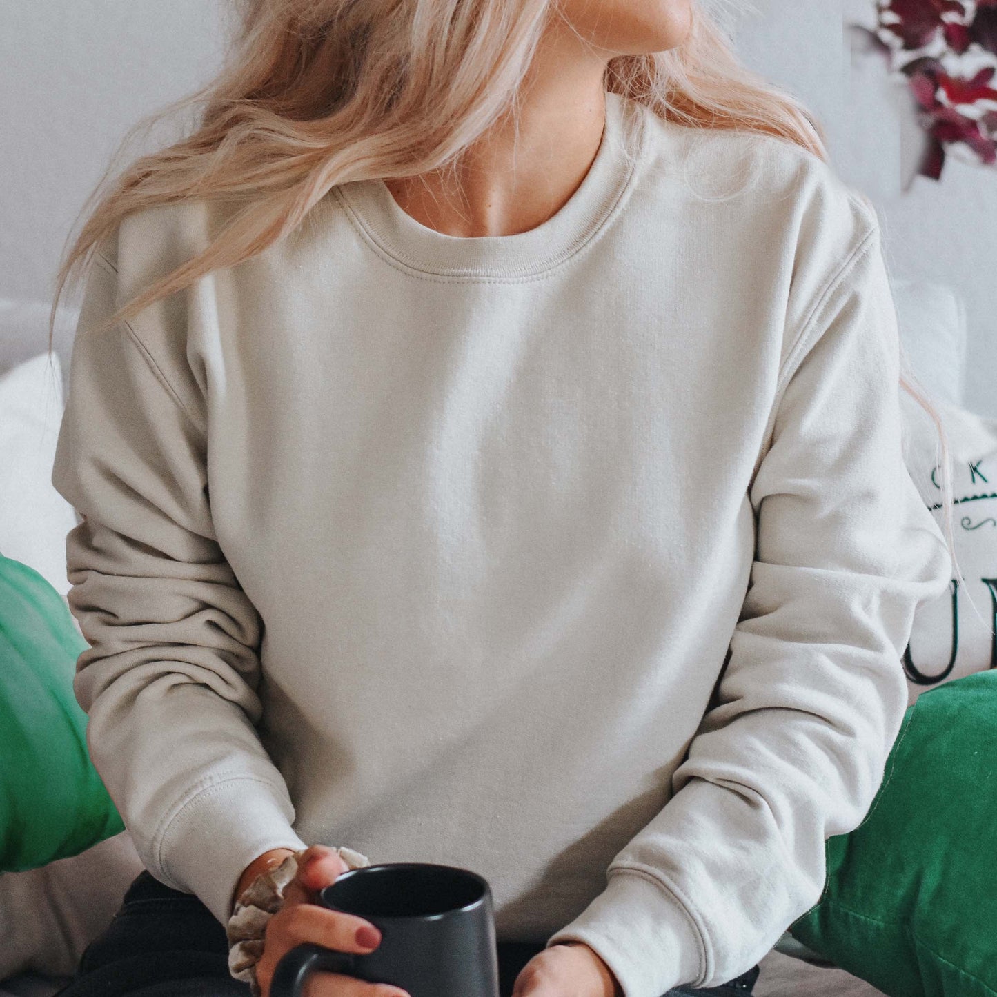 Fueled by Hot Cocoa and Christmas Cheer Sweatshirt