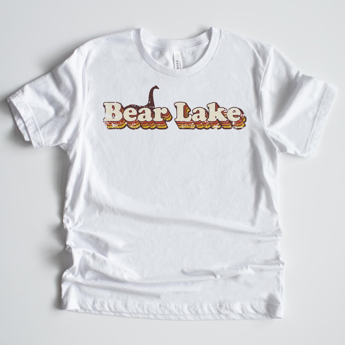 Retro Bear Lake Monster