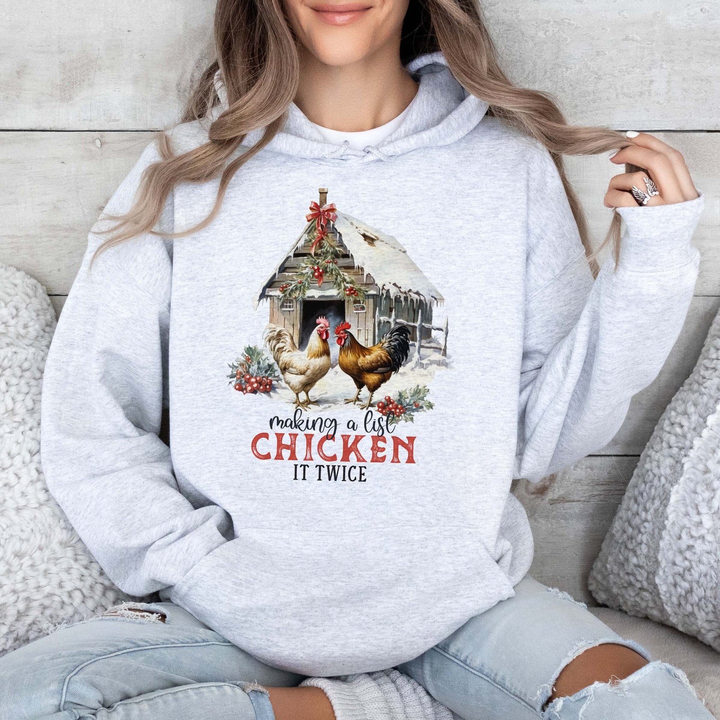 Chicken it Twice Sweatshirts