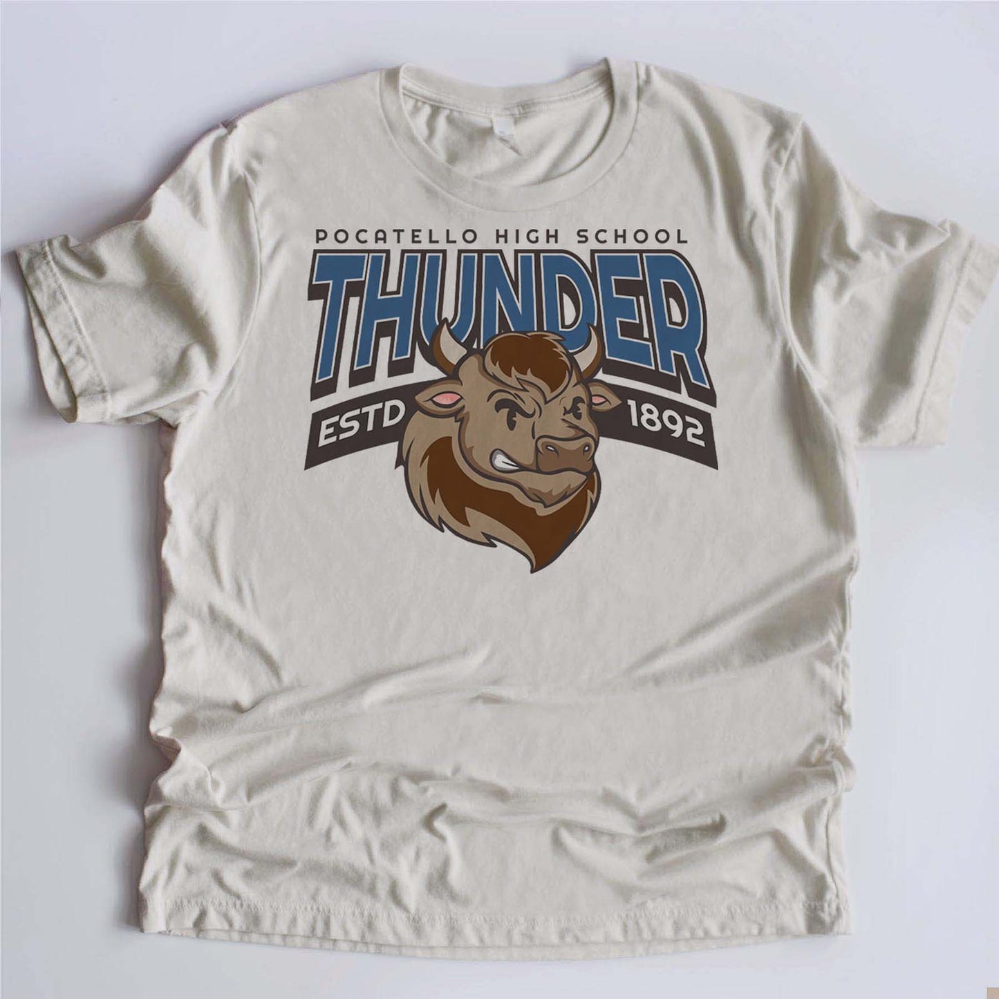 Vintage Bison Varsity Mascot Shirts