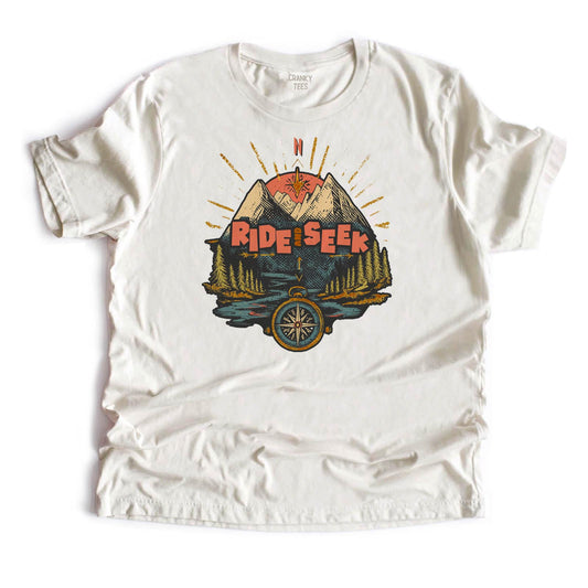 Ride and Seek Biking Tee