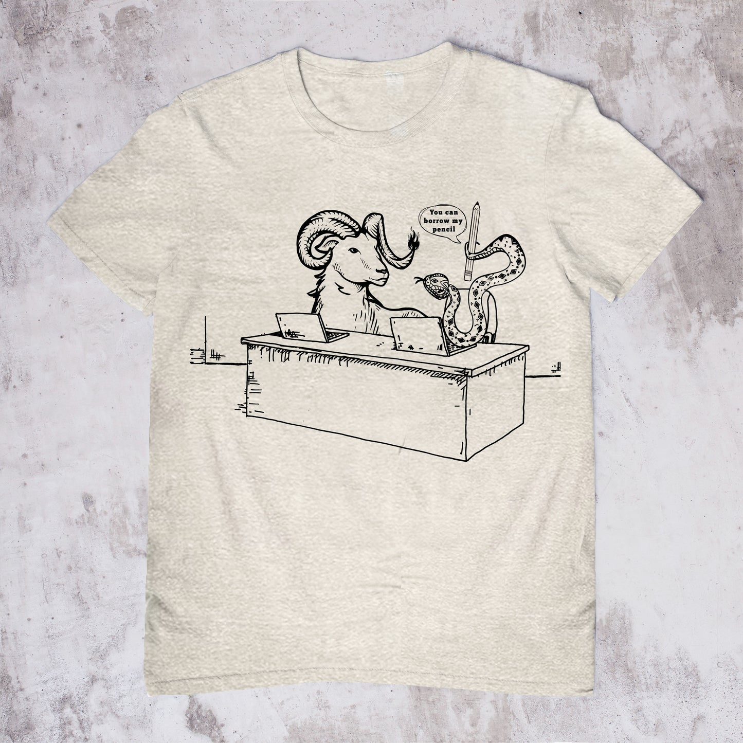 You can borrow my pencil