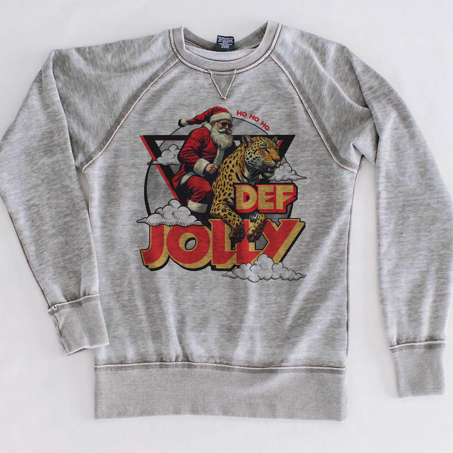 Premium Custom Burnout Crew Sweatshirt