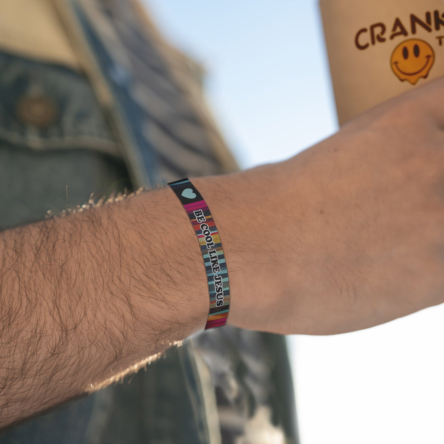 Be Cool Like Jesus Bracelet & Hair Tie