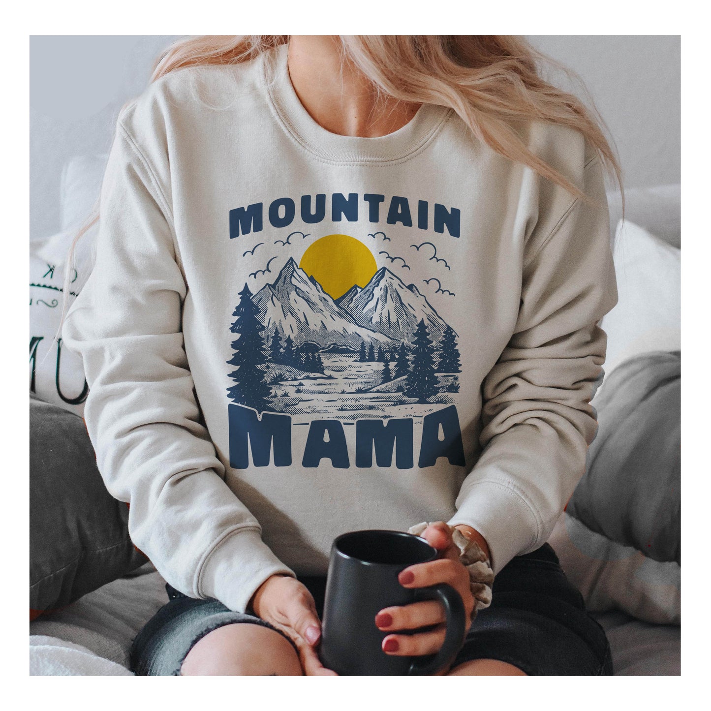 Mountain Mama Sunrise Sweatshirts