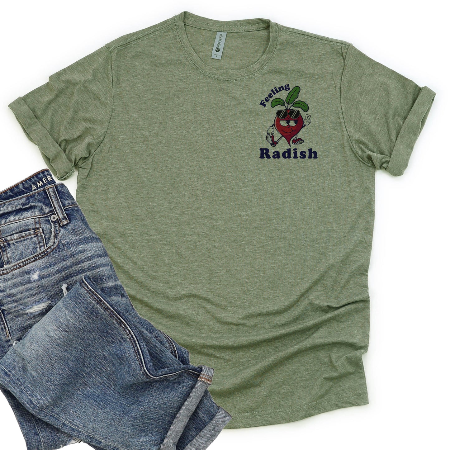 Feeling Radish Pocket print