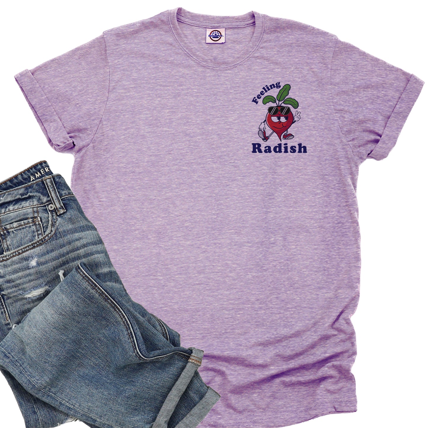 Feeling Radish Pocket print