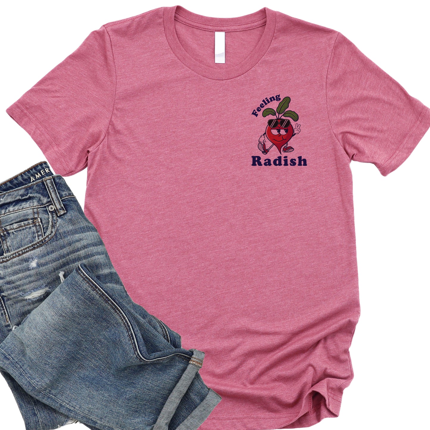 Feeling Radish Pocket print