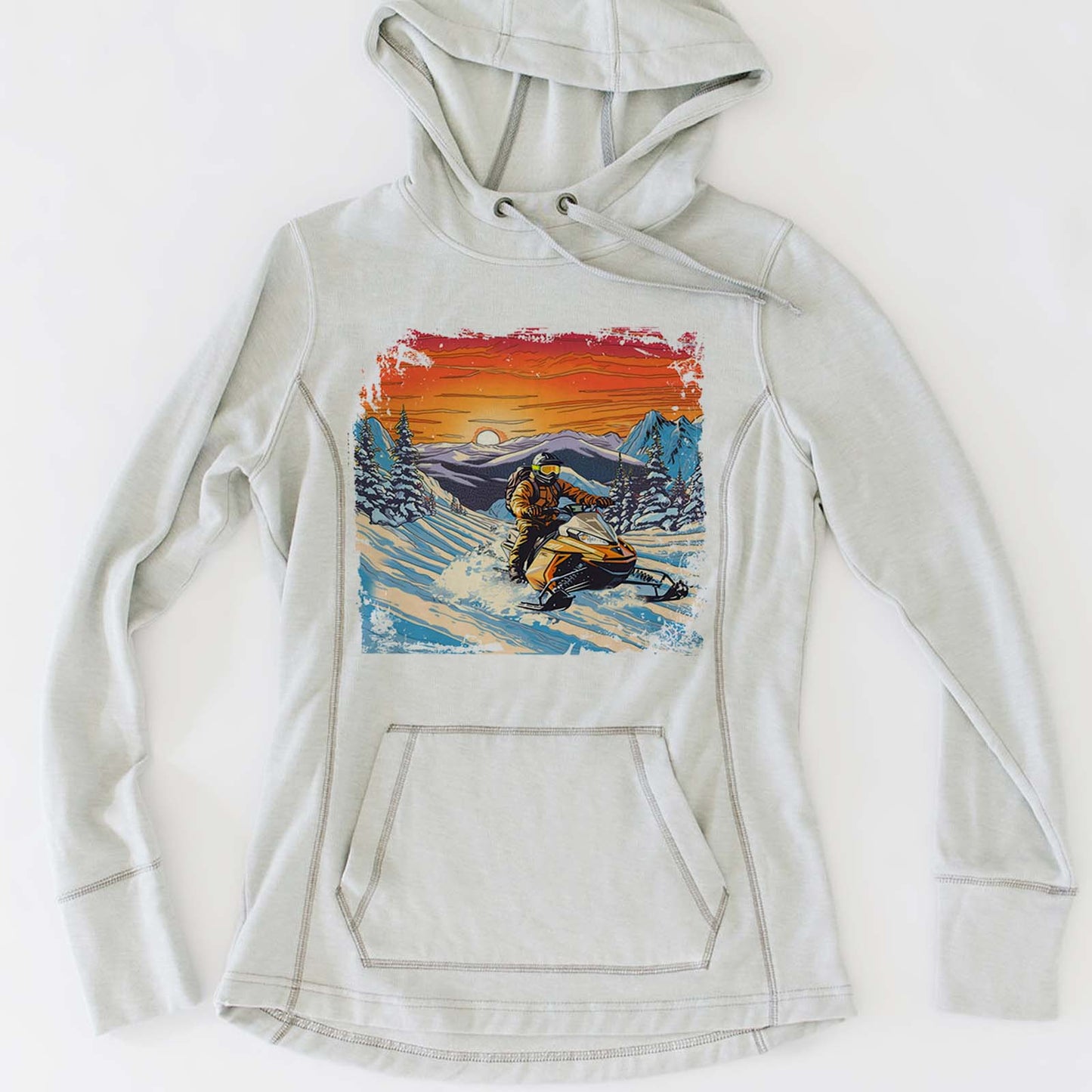 Vintage Snowmobile Sweatshirt
