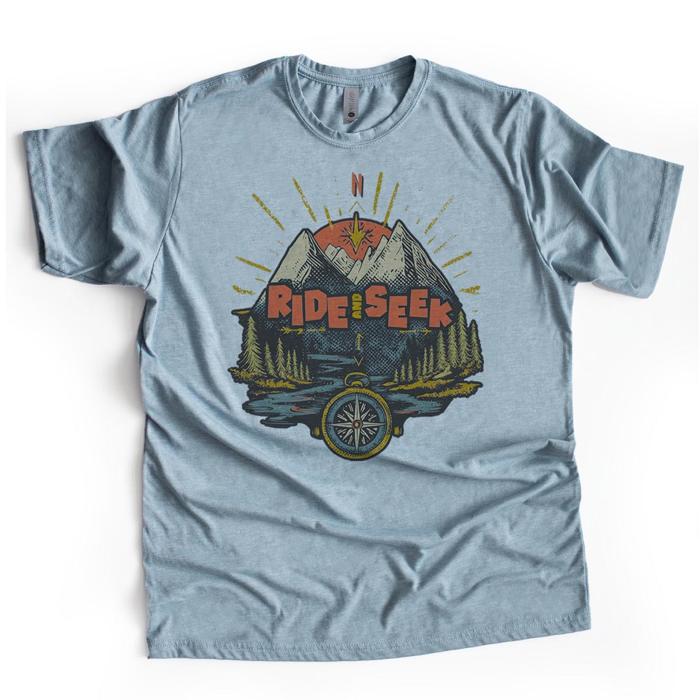 Ride and Seek Biking Tee
