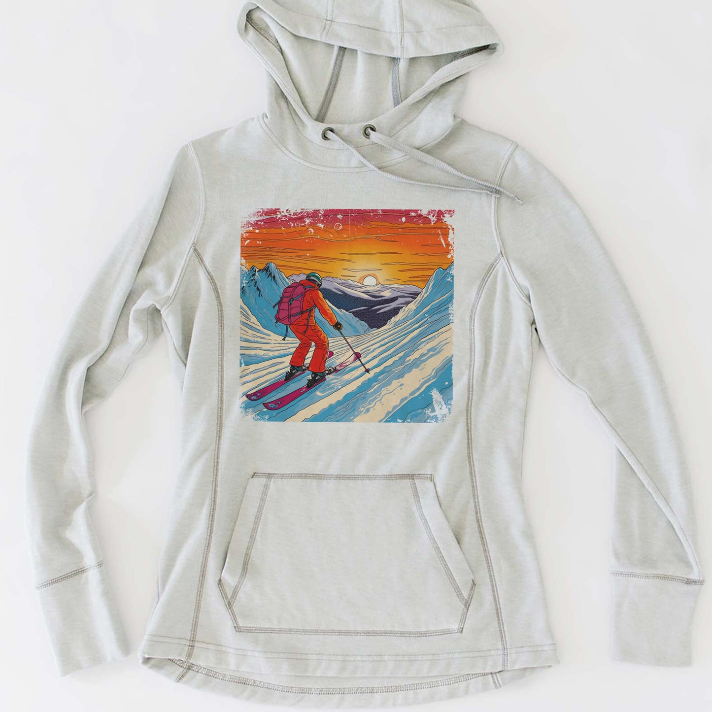 Vintage Skier Sweatshirt