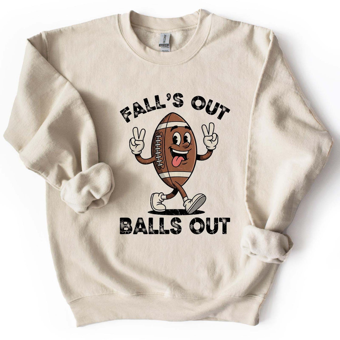 Falls out Balls out