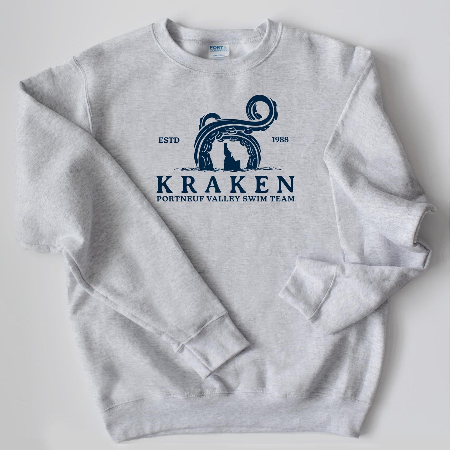 Kraken Swim Team Logo