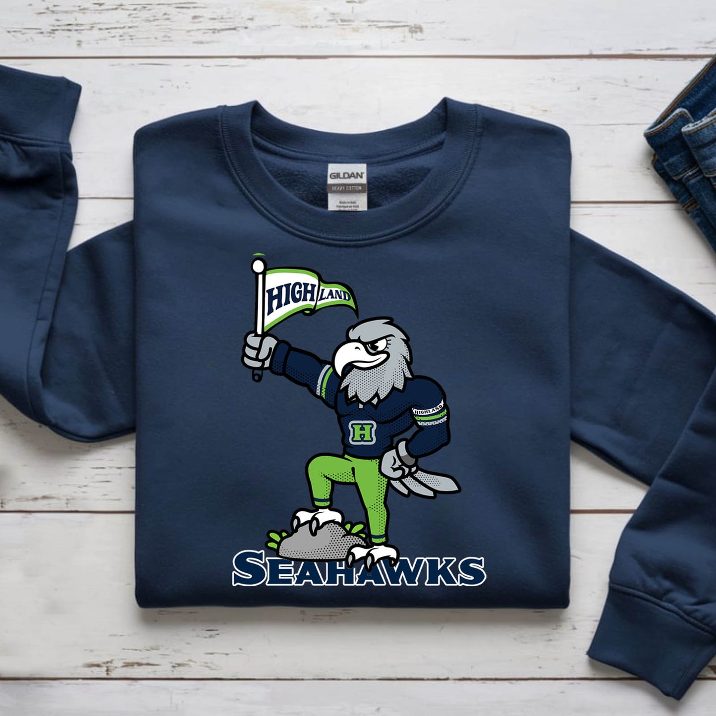Vintage Highland Seahawks