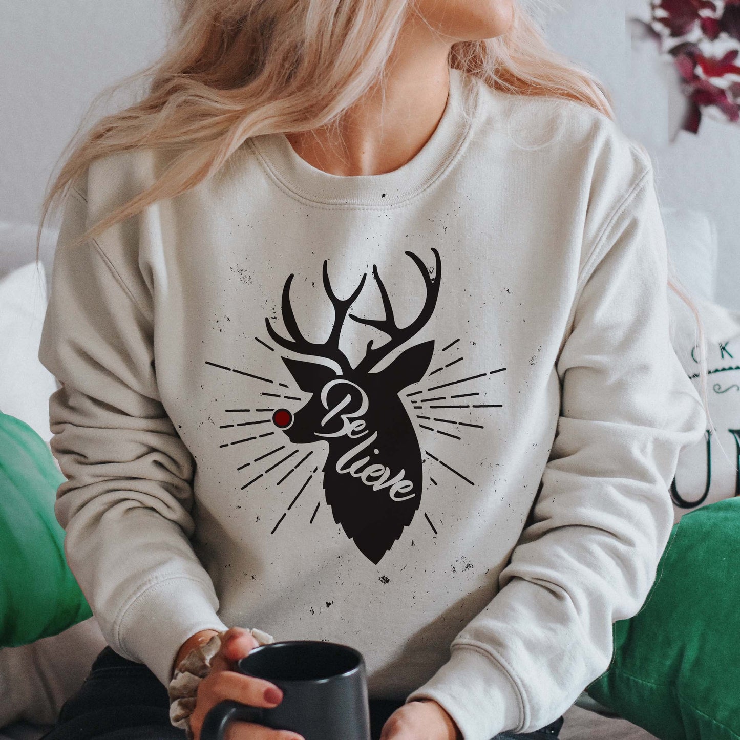 Believe Reindeer shirt