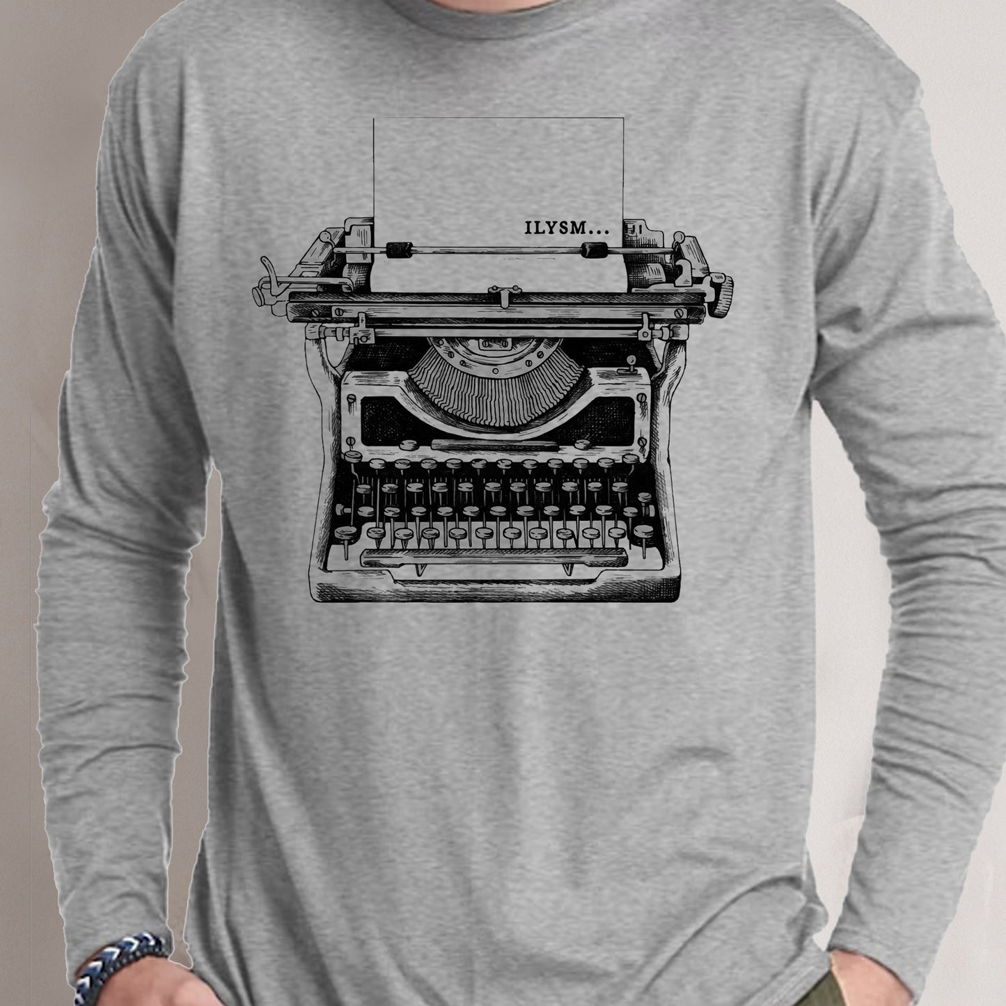 ILYSM Typewriter