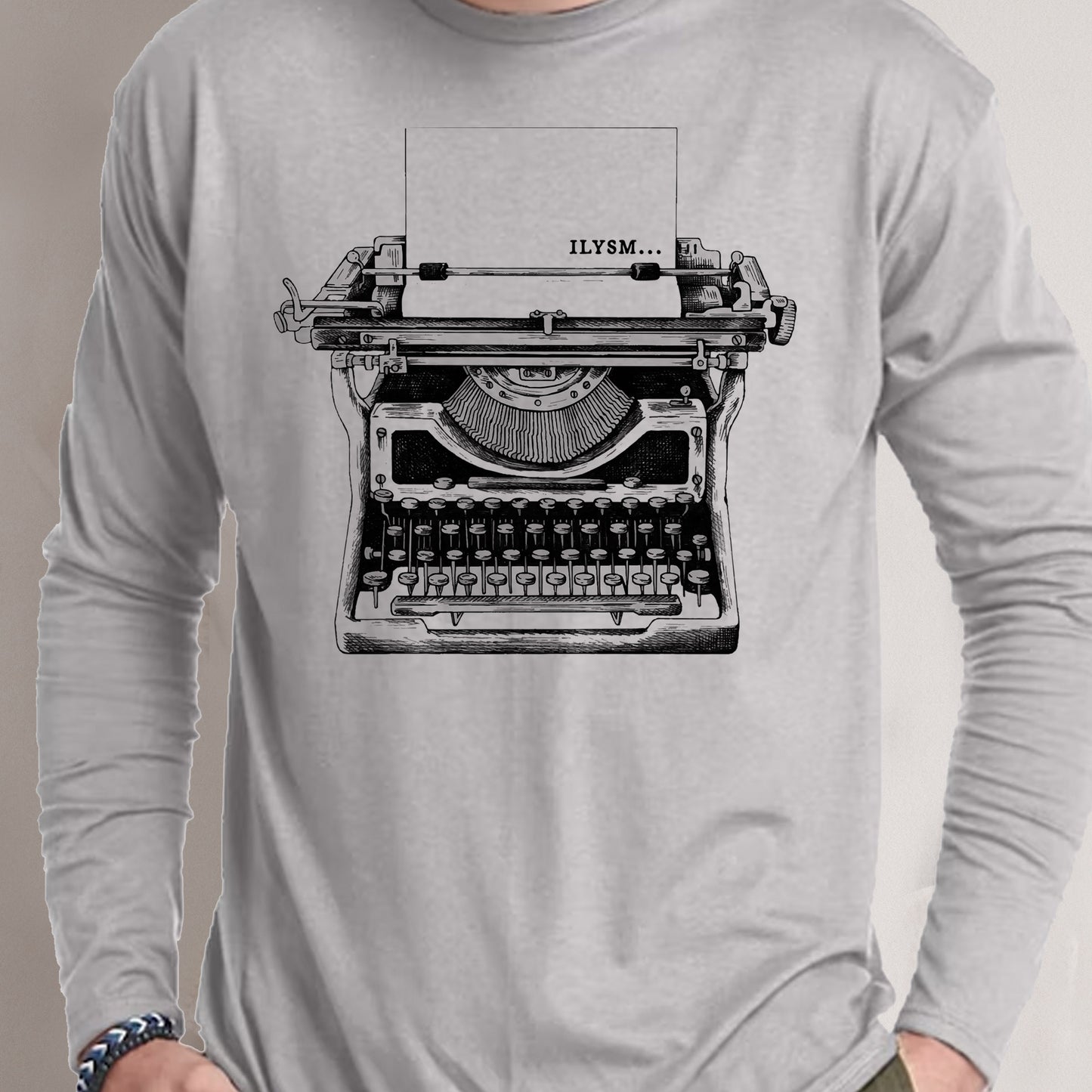 ILYSM Typewriter