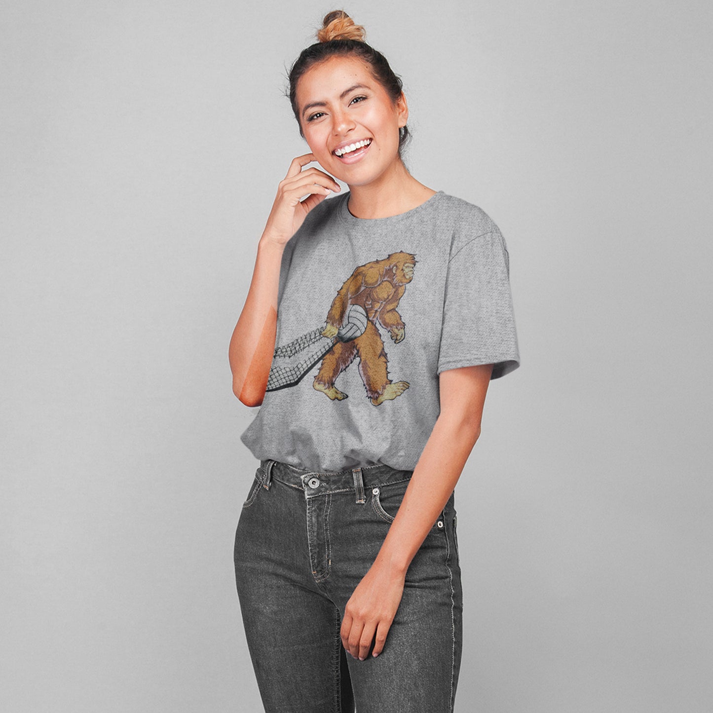 Bigfoot Volleyball Attitude