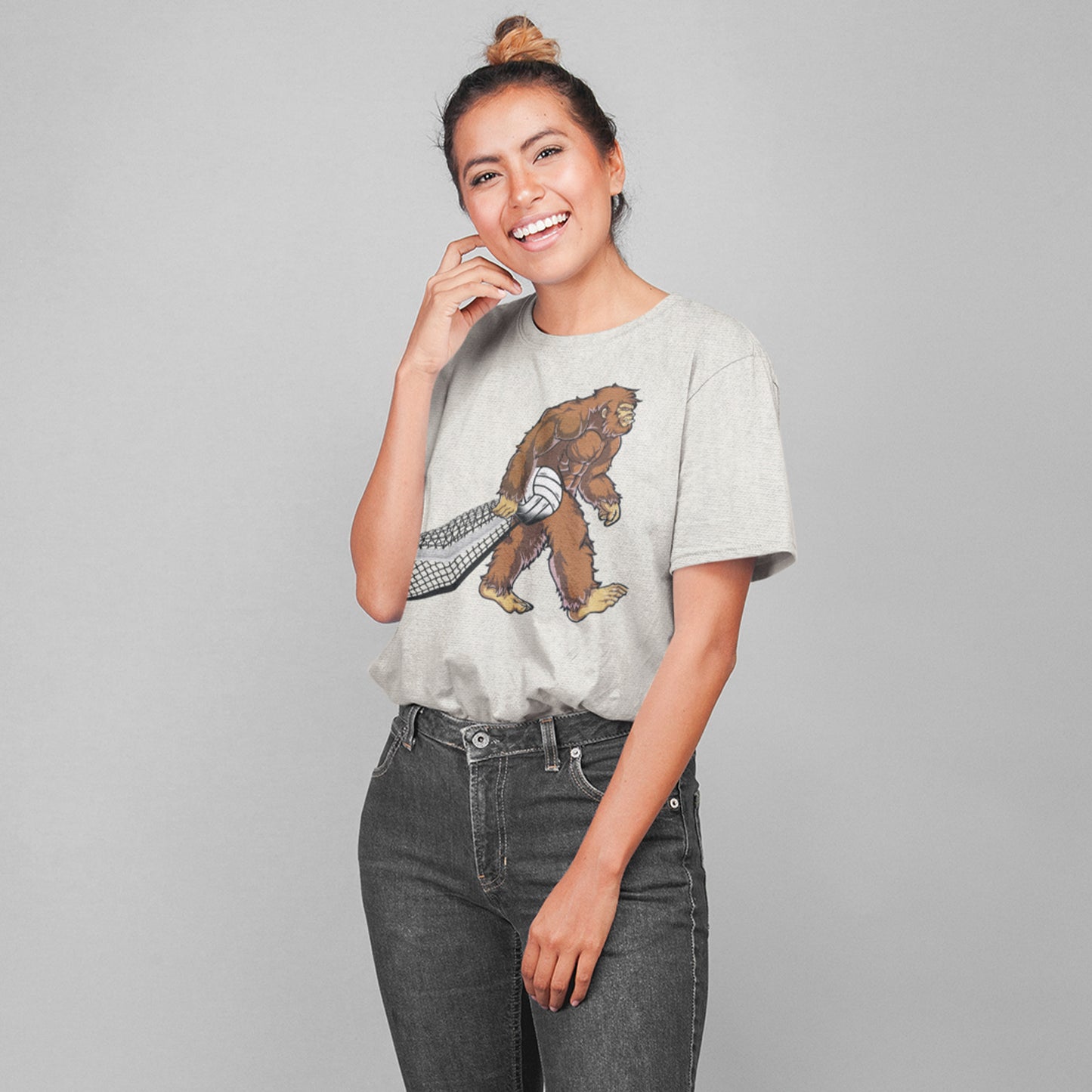 Bigfoot Volleyball Attitude