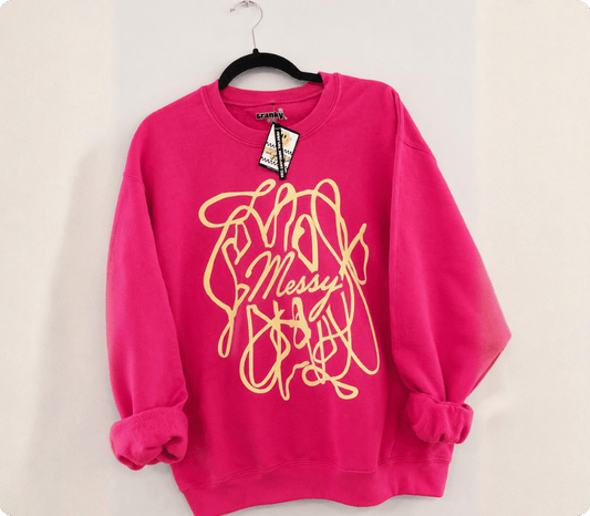 ADHD awareness apparel and sweatshirt with positive and relatable designs