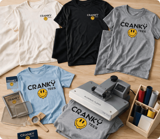 Best apparel materials for custom shirt printing