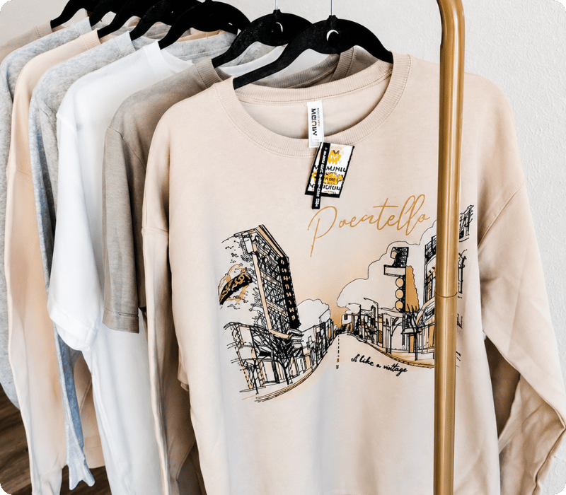 Long-lasting custom shirt printing and apparel print durability