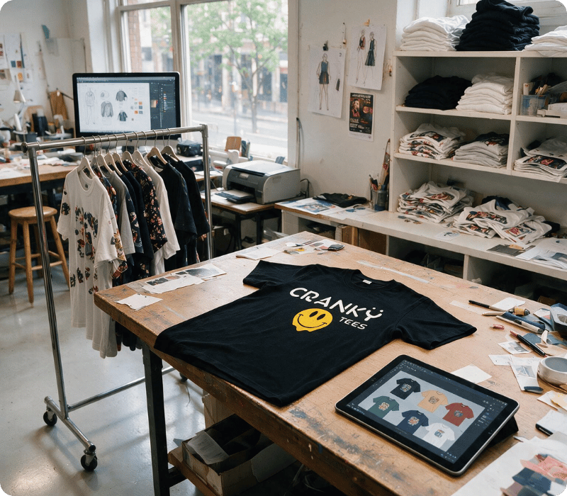 How to design custom shirts and create custom apparel