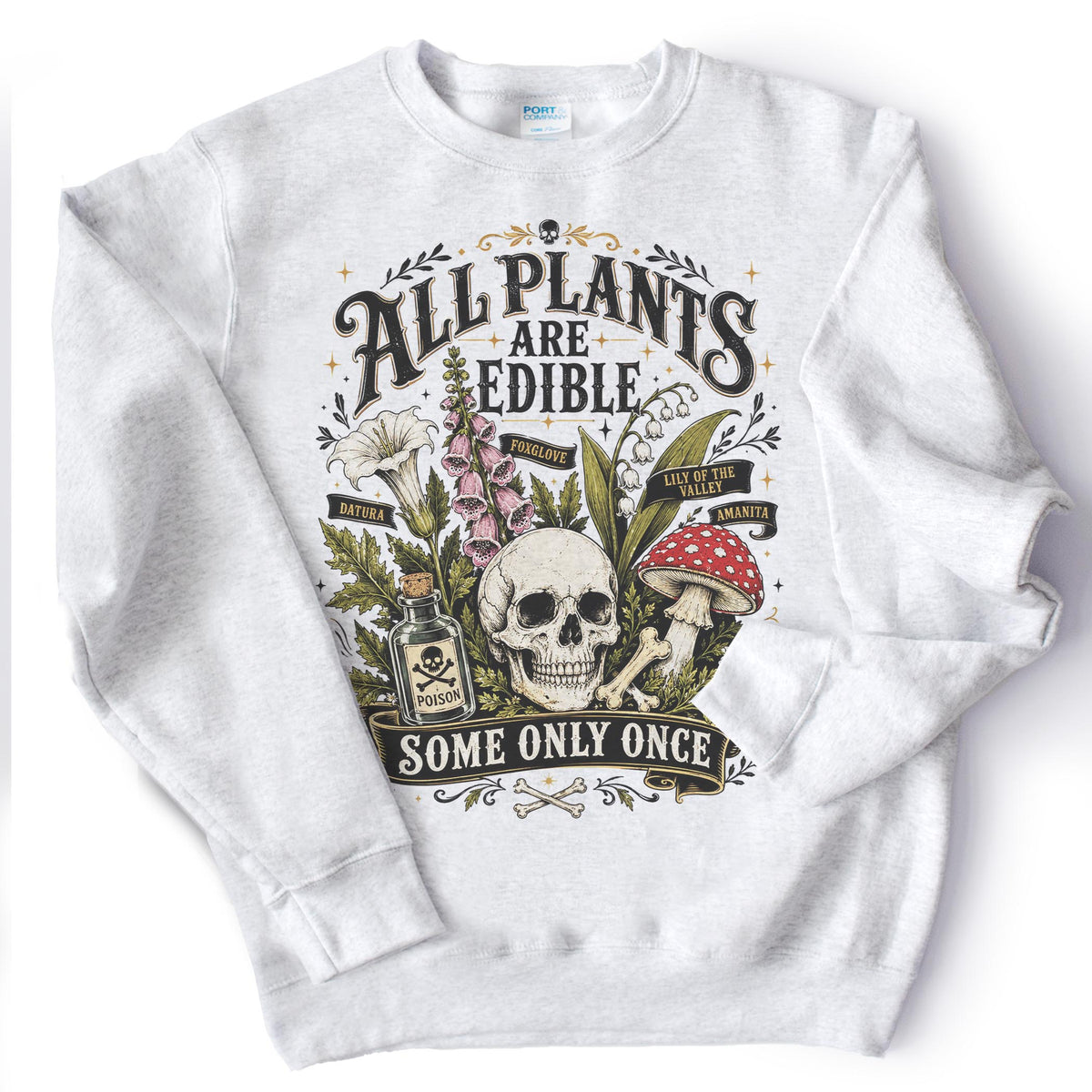 All plants are edible...