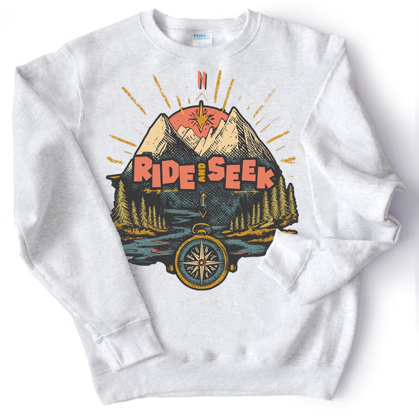 Ride and Seek Biking Tee
