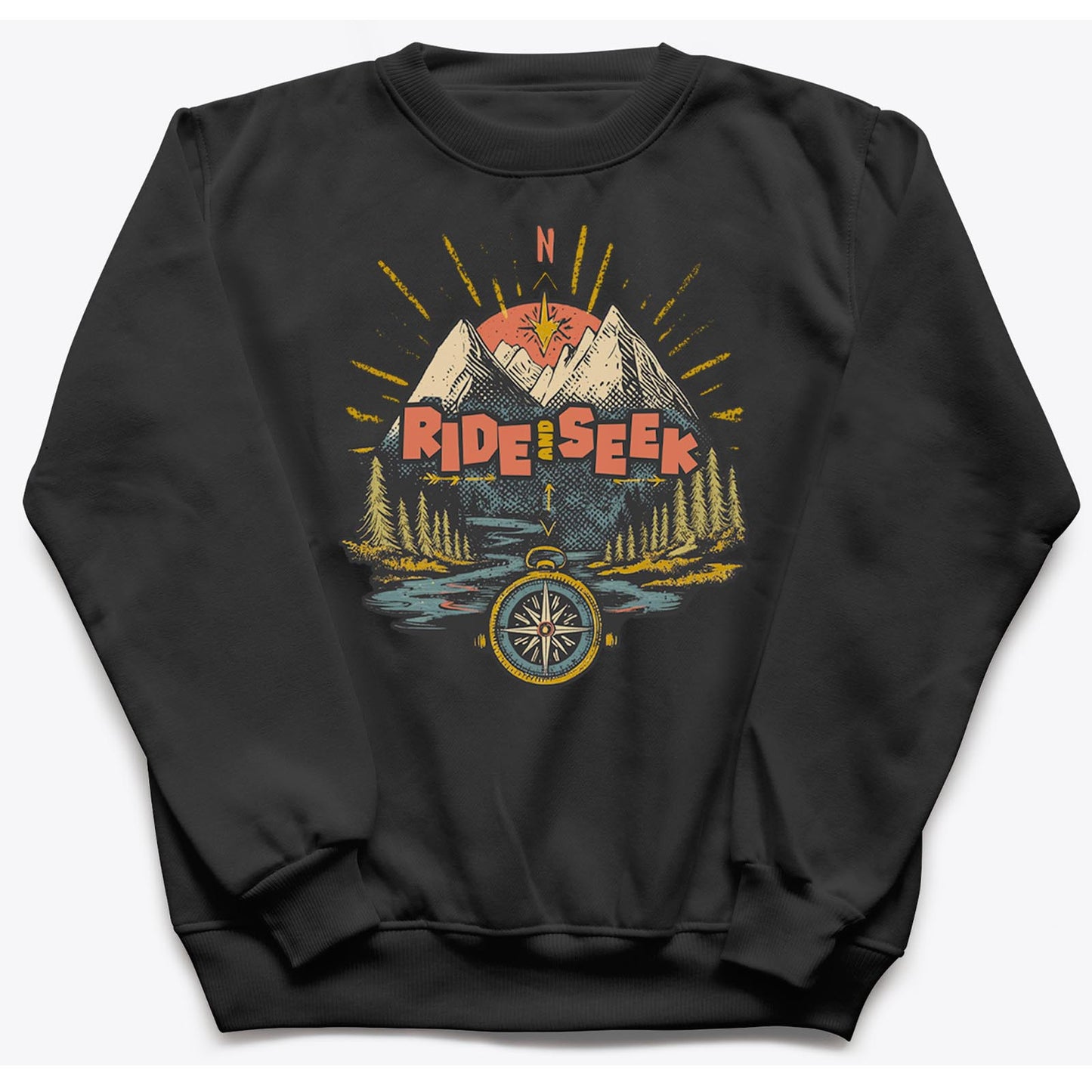 Ride and Seek Biking Tee