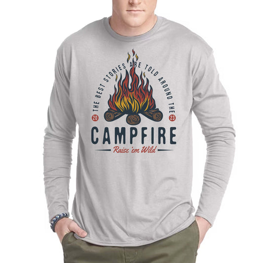 Campfire Long Sleeve Tee