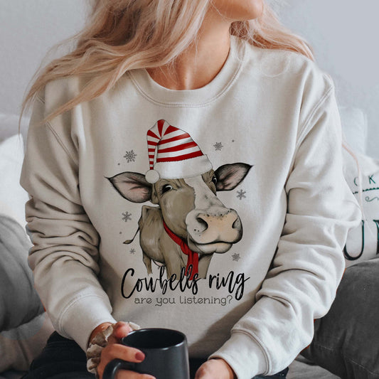 Cowbells Ring Sweatshirt