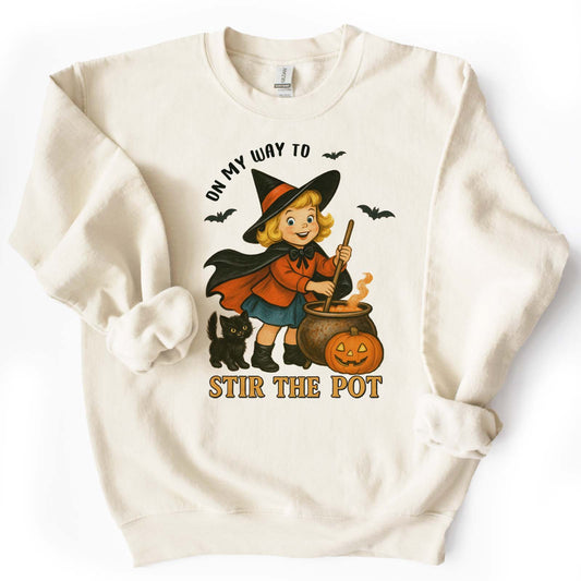 Here to stir the pot