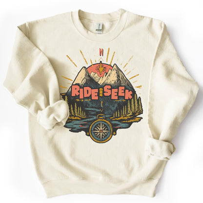 Ride and Seek Biking Tee