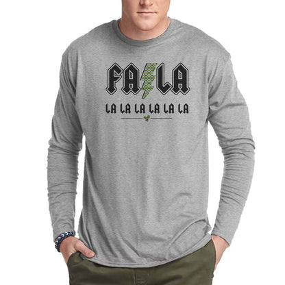 Fa La Lalalalalala Long Sleeve Tee