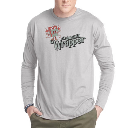 Gangsta Wrapper Long Sleeve Tee