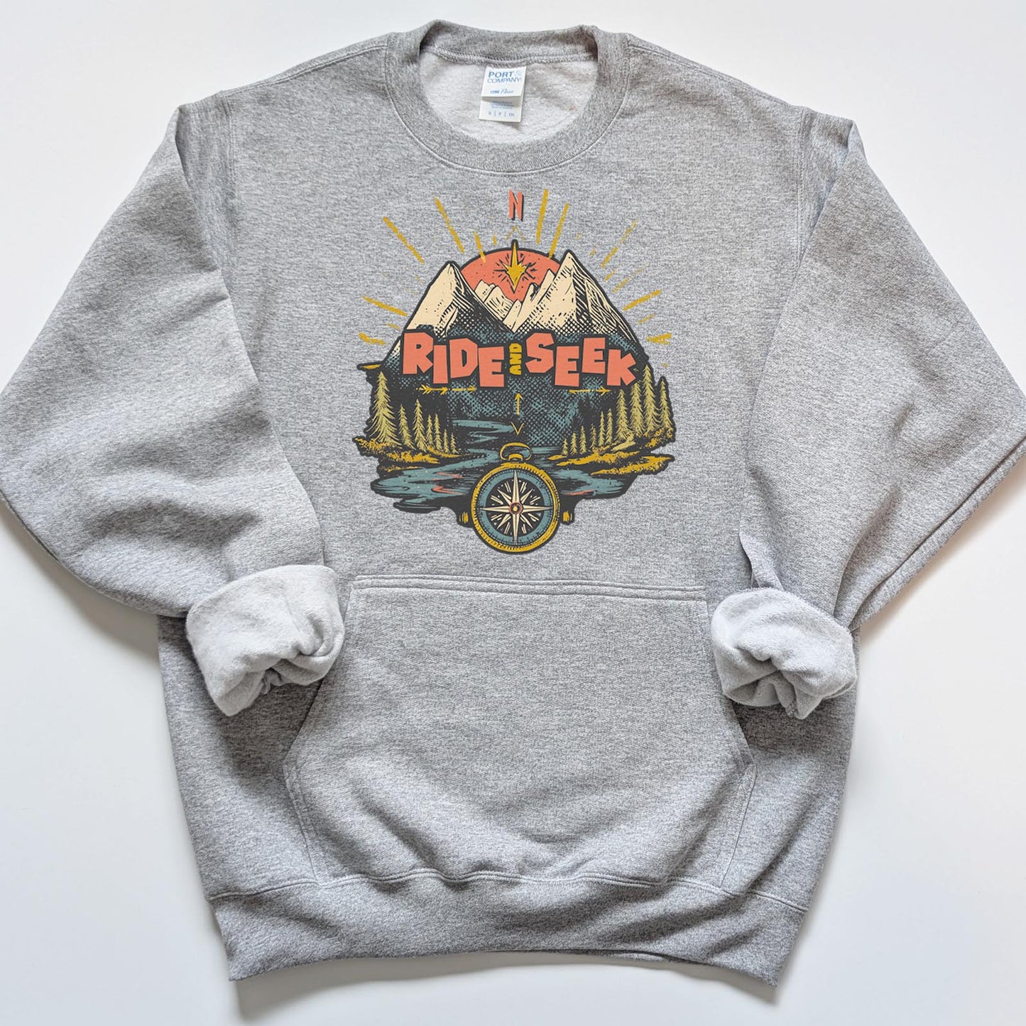 Ride and Seek Biking Tee