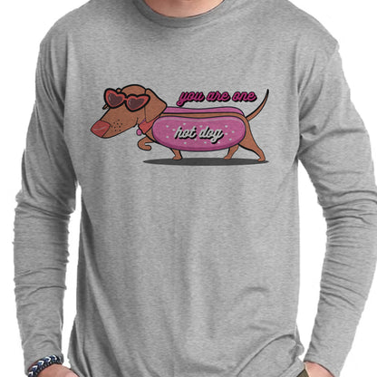 One Hot Dog Long Sleeve