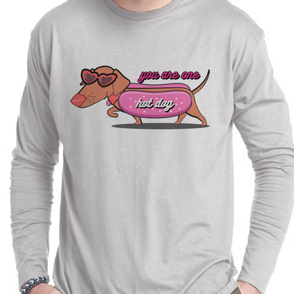 One Hot Dog Long Sleeve