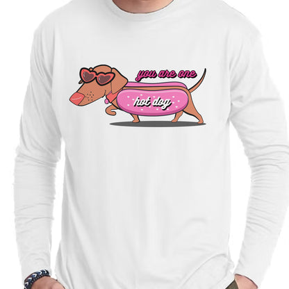 One Hot Dog Long Sleeve