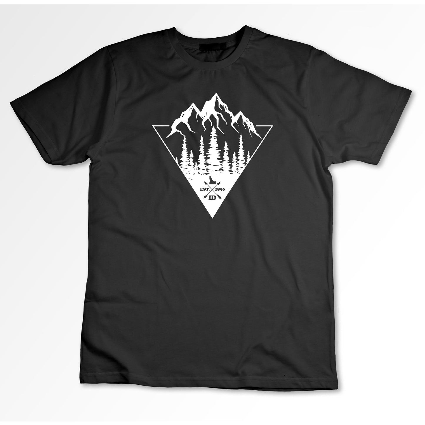 Idaho Mountains and Trees Tee