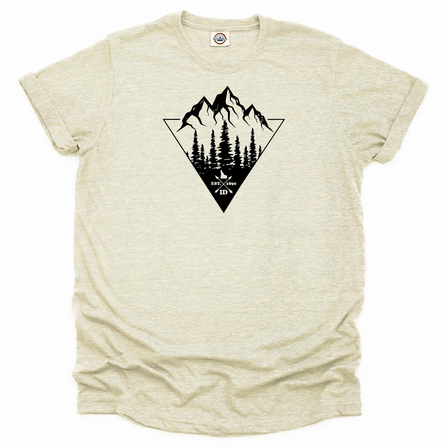 Idaho Mountains and Trees Tee