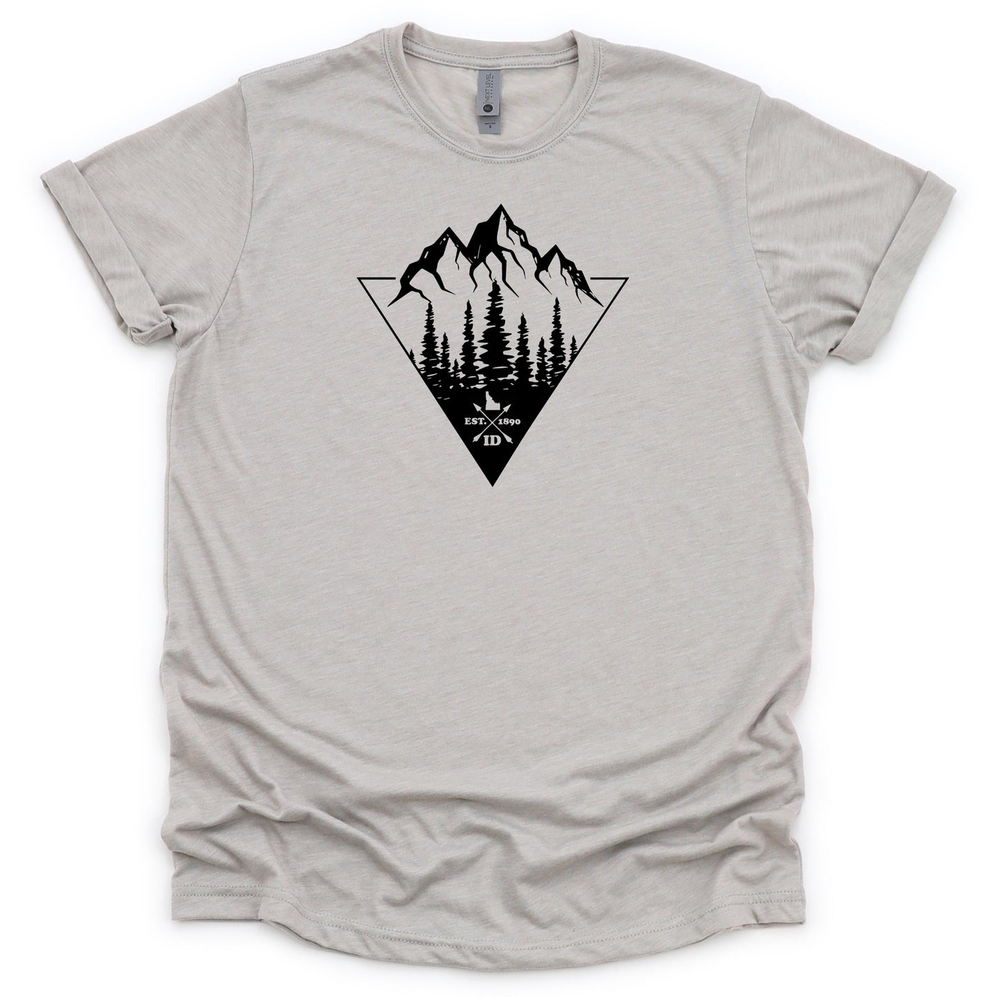 Idaho Mountains and Trees Tee