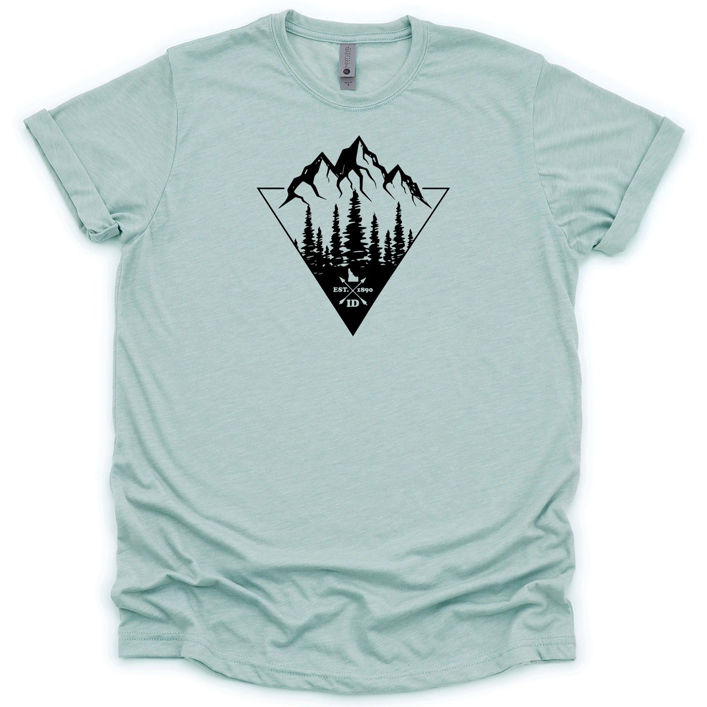 Idaho Mountains and Trees Tee