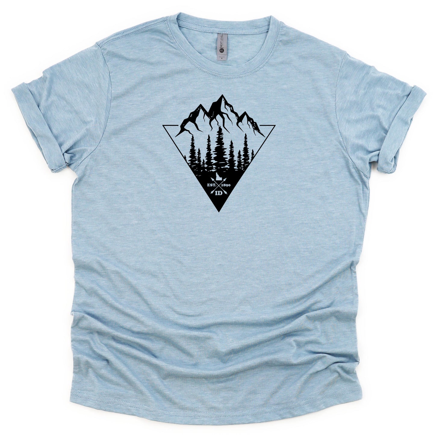 Idaho Mountains and Trees Tee