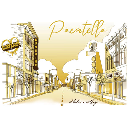 In Pocatello, We spread sunshine