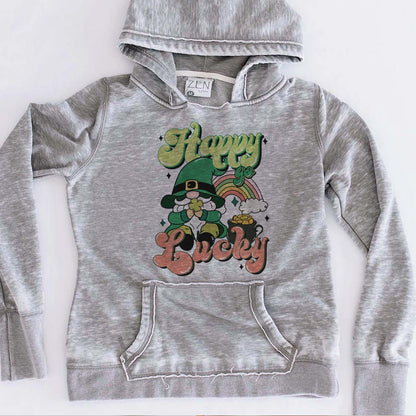 Happy Go Lucky Gnome Sweatshirts